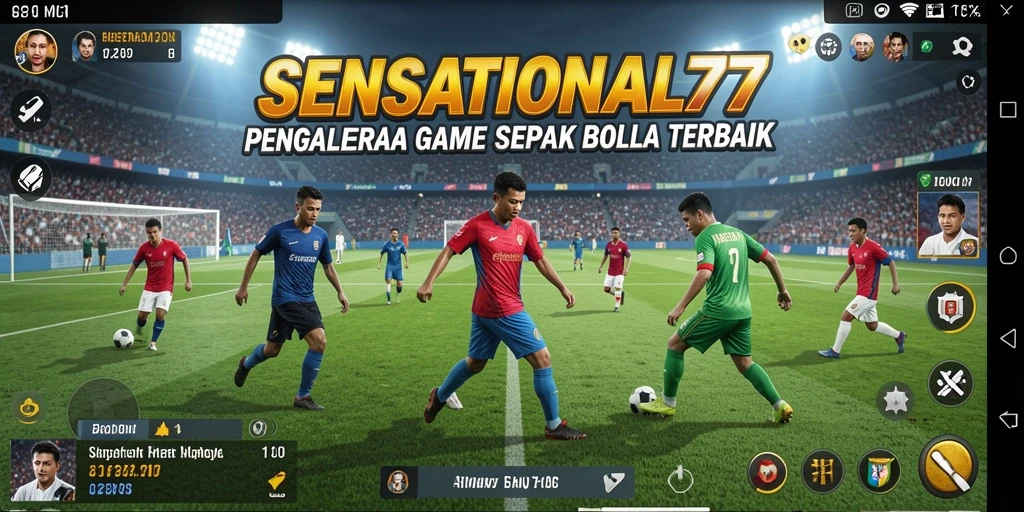 Tampilan gameplay SENSATIONAL77 yang mendebarkan dan realistis.